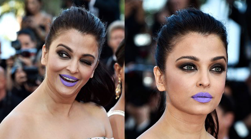 This is how Twitter reacted to Aishwarya Rai Bachchan’s purple lips at Cannes