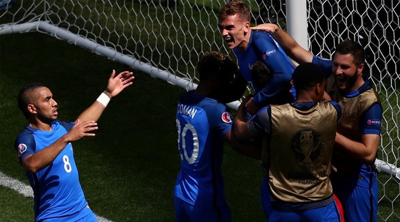 Griezmann helps France fight back to oust Ireland