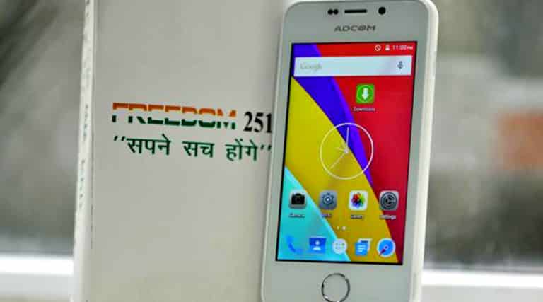 ২৮ শে জুন থেকে মিলবে ‘ফ্রিডম ২৫১’!
