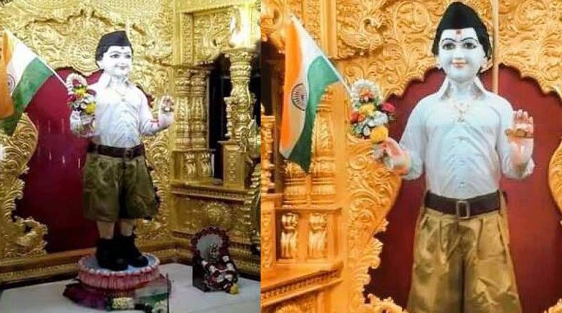 lord-swaminarayan-idol-dressed-in-rss-uniform-in-surat-temple-sparks-row