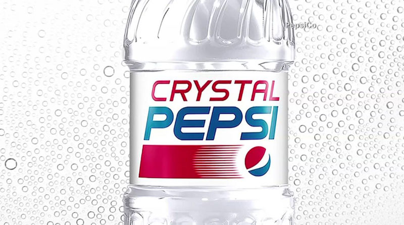 Crystal Pepsi returns to store shelves this summer!