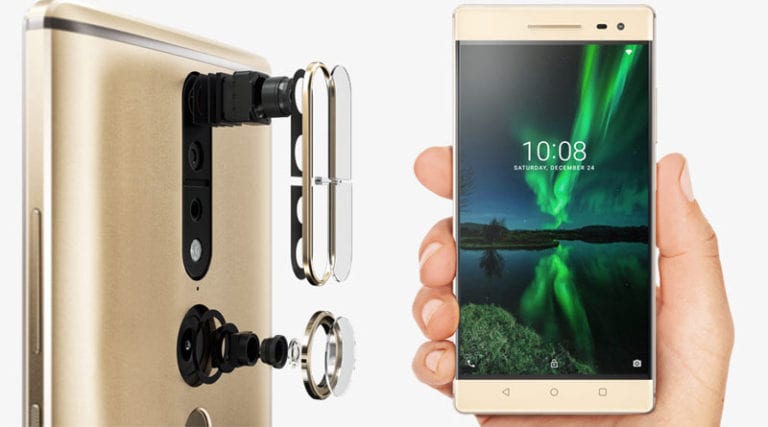৪ ক্যামেরা বিশিষ্ট ৬.৪ ইঞ্চির স্মার্টফোন Lenovo Phab 2 Pro