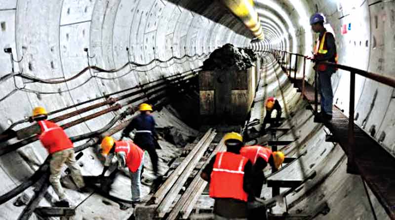 Tunnel Boring Machine for East-West Metro project likely to enter in ganges today