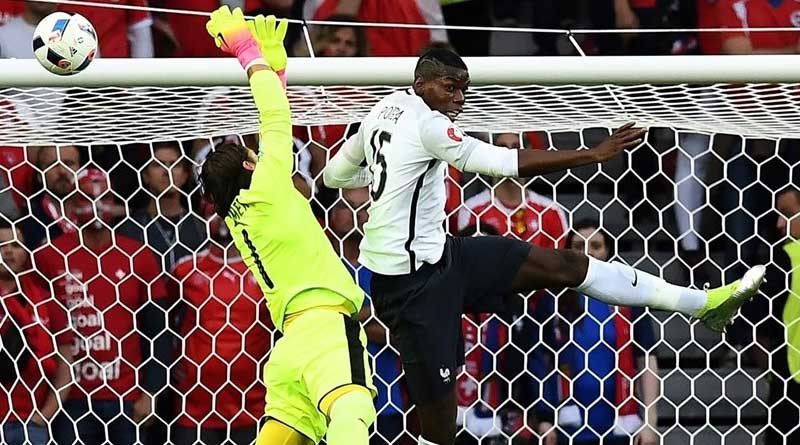 Euro 2016: Pogba Shows his skill in France Vs Switzerland Match