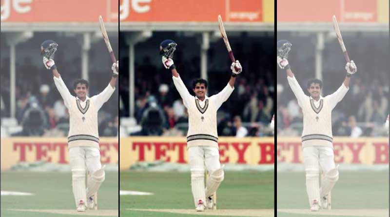 20 years back, sourav ganguly's first test in lords