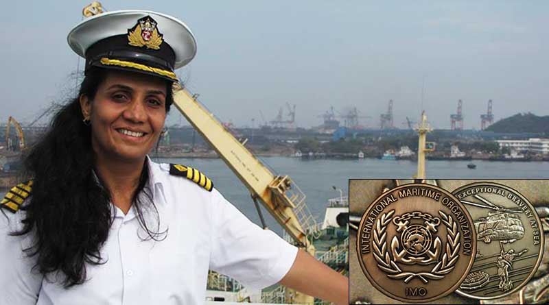 Indian Captain To Be First Woman To Ever Get Award For Exceptional Bravery At Sea