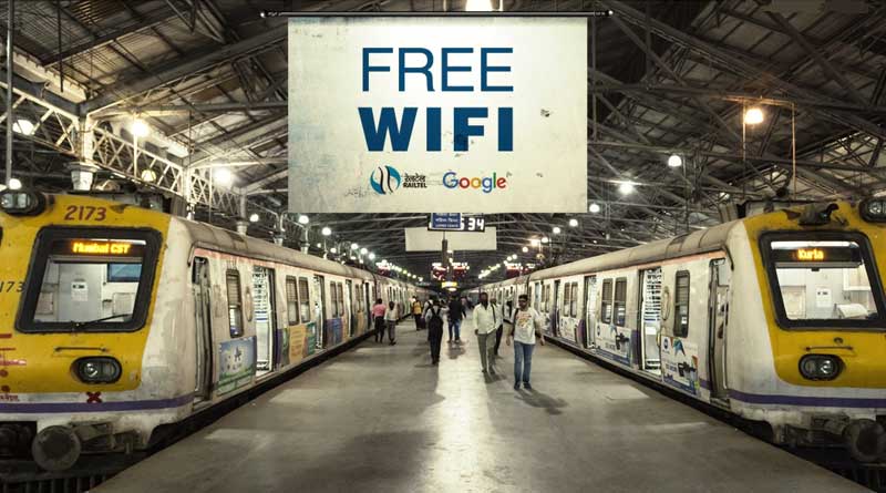 Free Wi-Fi service at 100 railway stations