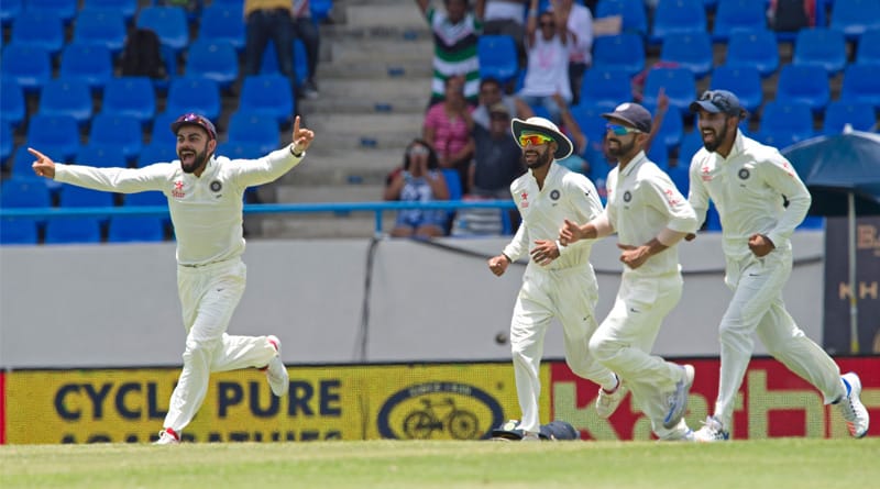 1st Test: India demolish WI by an innings and 92 runs