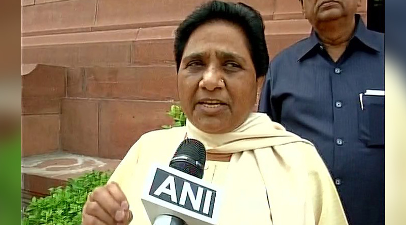Mayawati blames congress for the plight of migrant workers