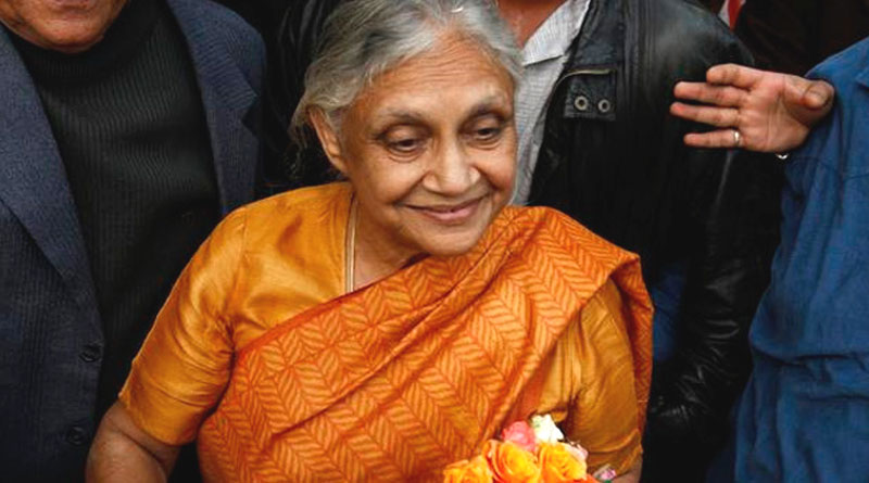 উত্তরপ্রদেশে কংগ্রেসের মুখ্যমন্ত্রী পদপ্রার্থী শিলা দীক্ষিত