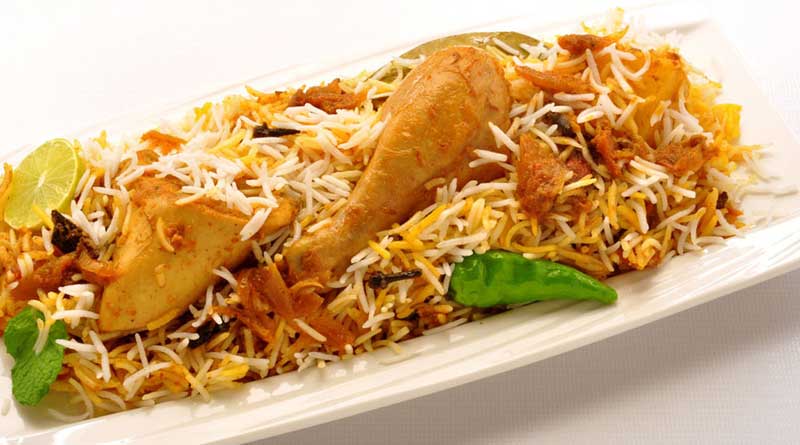 ready to eat biriyani will be served in train