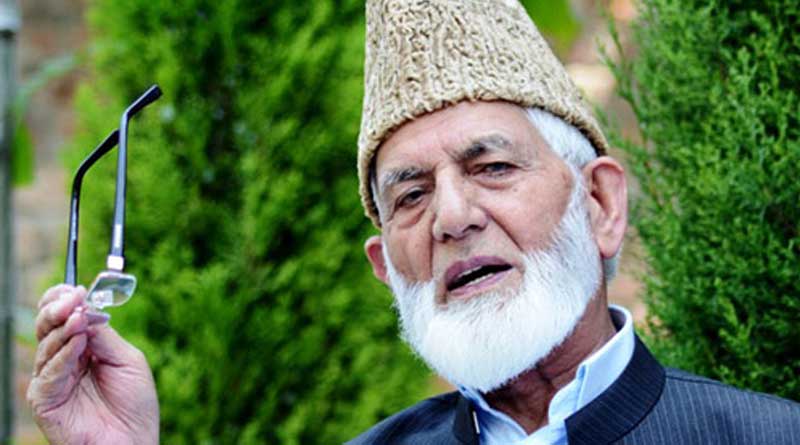 Facebook deletes Geelani's Facebook account for posting picture of Burhan Wani