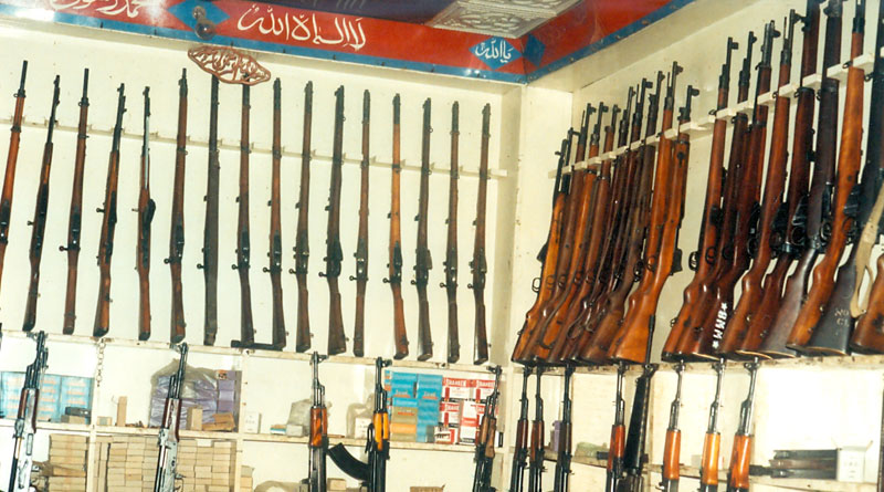 Guns were sold at a very low cost in Darra Adamkhel