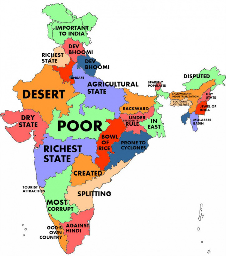 List 102+ Images what does india look like on a map Latest