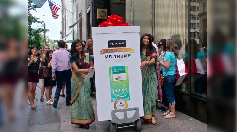 Indian firm delivers Assam green tea to Donald Trump to 'purify mind'