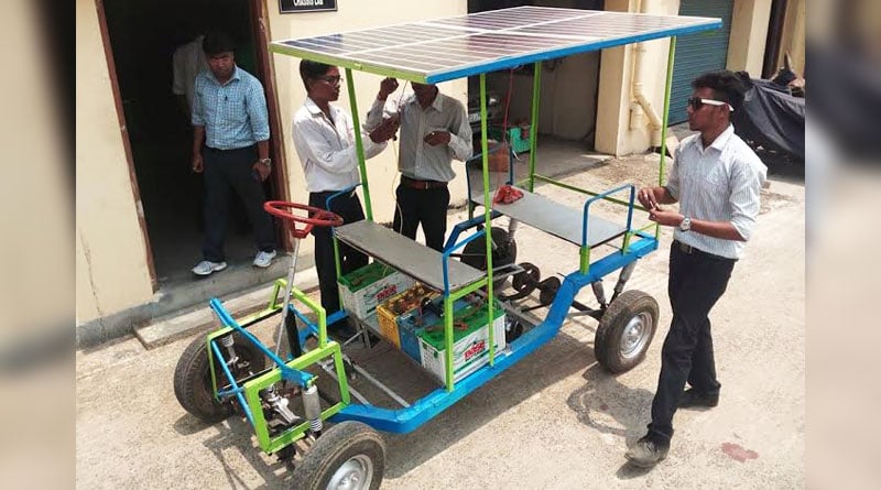 students of Elite Polytechnic Institute towards building a solar vehicle