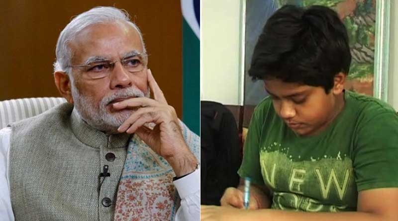 চিঠি লিখে মোদিকে ‘মন কি বাত’ জানাল স্কুলছাত্র