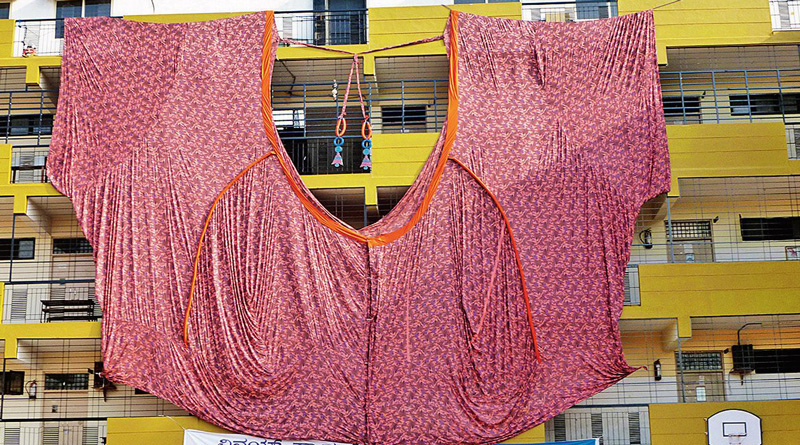 Guinness Book Of World Records By An Indian Lady For Making World's Largest Blouse