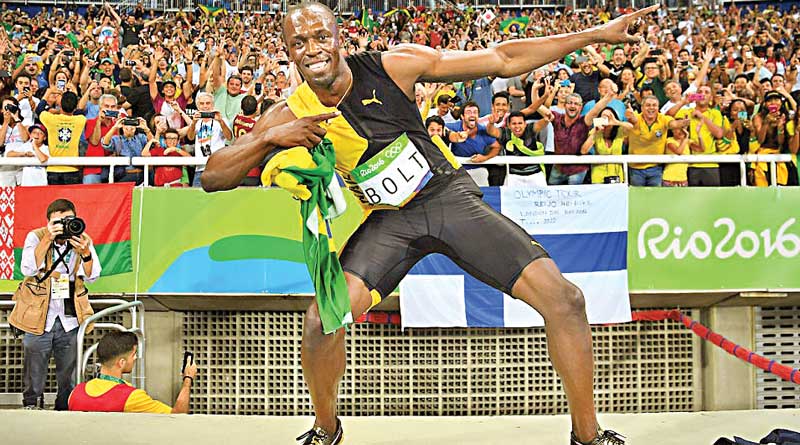 Usain Bolt secures spectacular 'triple-triple' before retirement