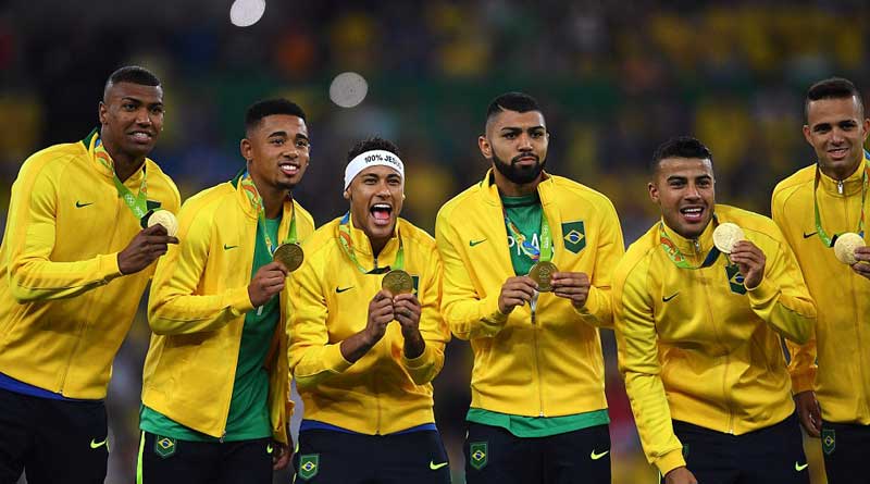 Neymar Penalty Wins Brazil Maiden Football Gold