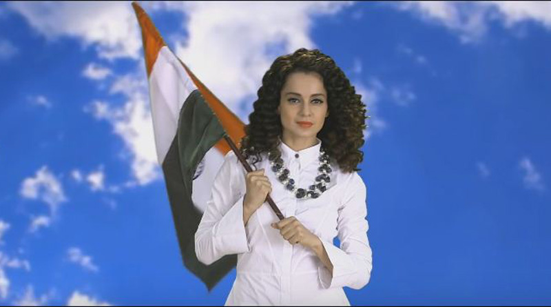 Watch How Kangana Ranaut Pays Tribute To Indian Armed Forces