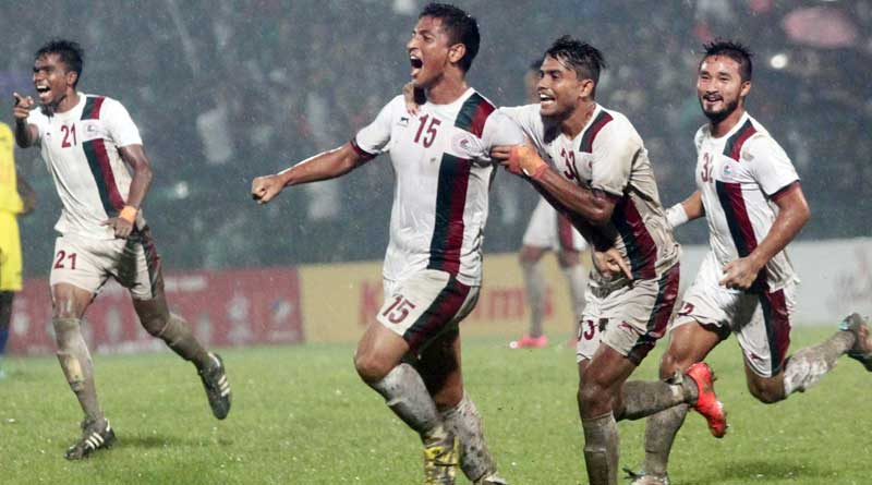 জয়ের হ্যাটট্রিক করে লিগ শীর্ষে মোহনবাগান