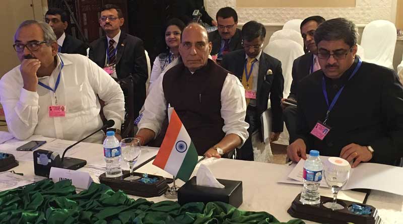 HM Rajnath Singh's speech at SAARC conference blacked out