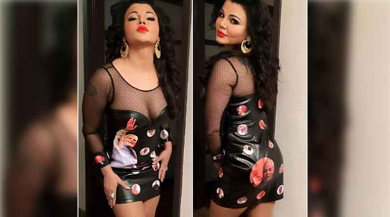 রাখির শরীর জুড়ে এখন শুধুই মোদি