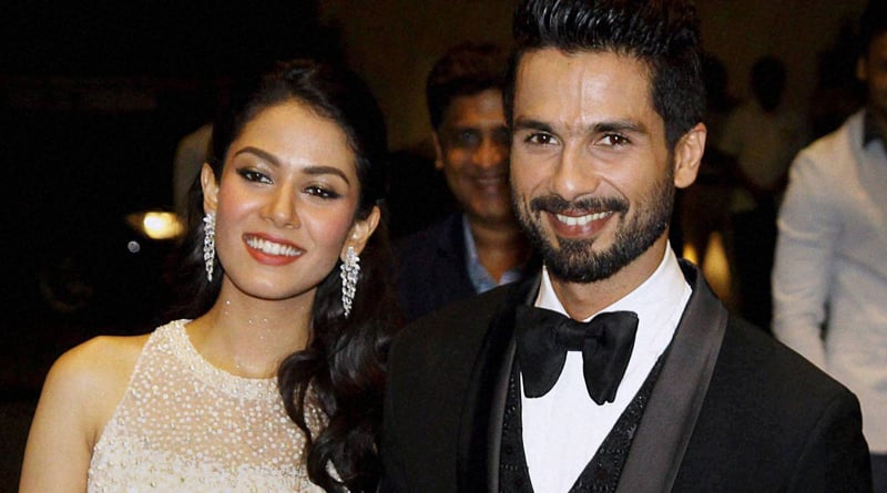Shahid Kapoor posts a photo on instagram with wife Meera and their would be child