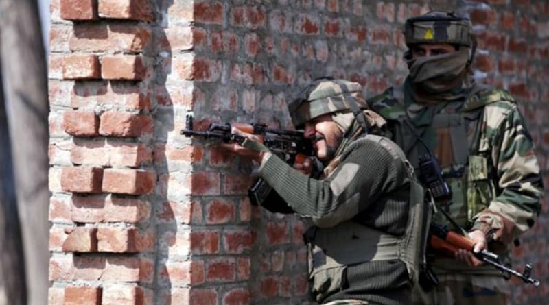 Terrorists fire at army camp in Kashmir's Langate