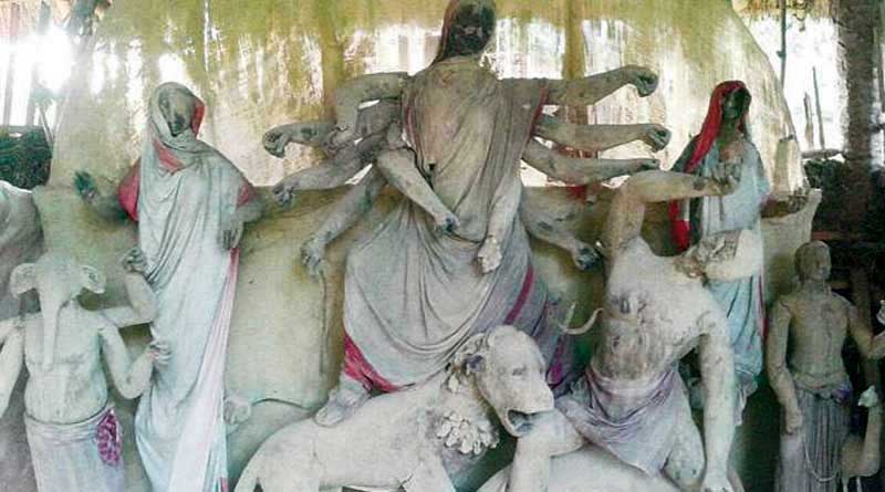 শর্তসাপেক্ষ দুর্গাপুজোর অনুমতি পেল কাংলাপাহাড়ির হিন্দুরা