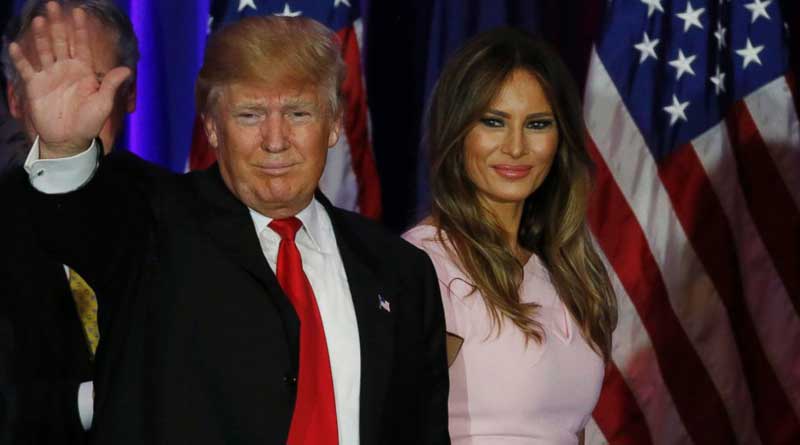 Melania Trump Comes To Her Husband's Rescue