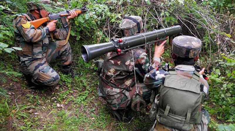 Pakistan again violated ceasefire in Jammu-Kashmir, Indian army retaliating