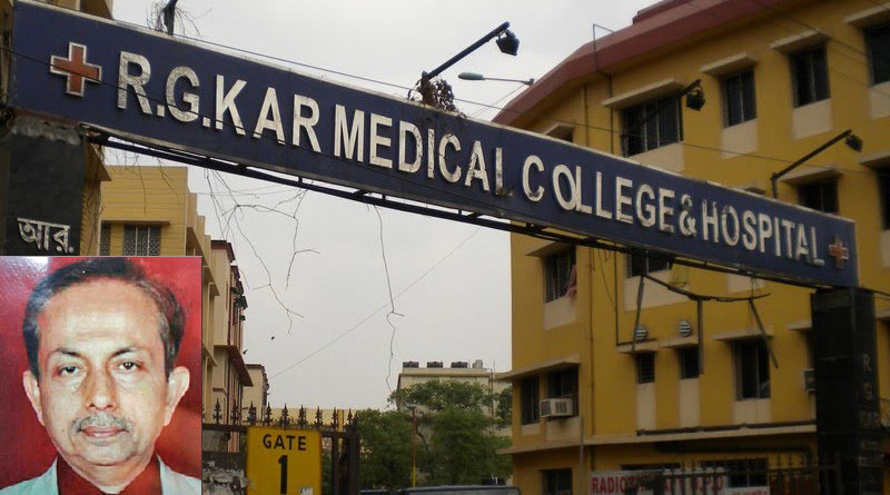 decomposed body of a 54 year-old RG Kar Medical College professor was found inside his rented apartment