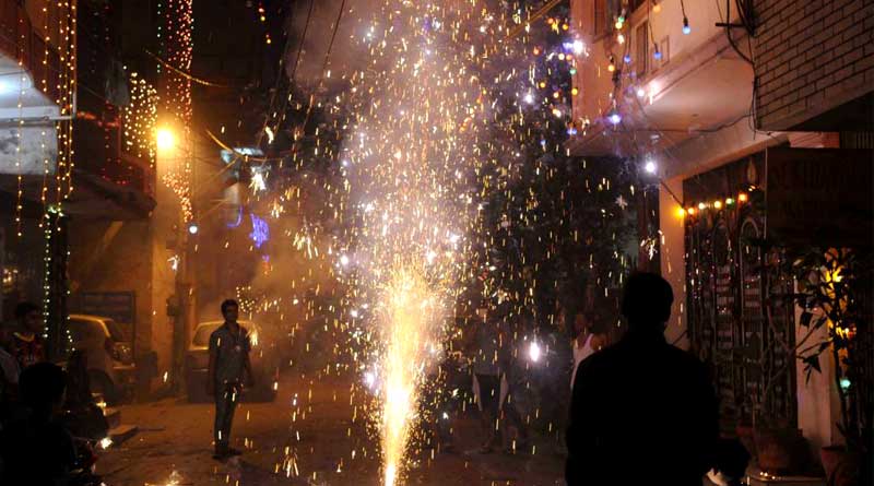 LalBazar took strong action to stop chinese crackers