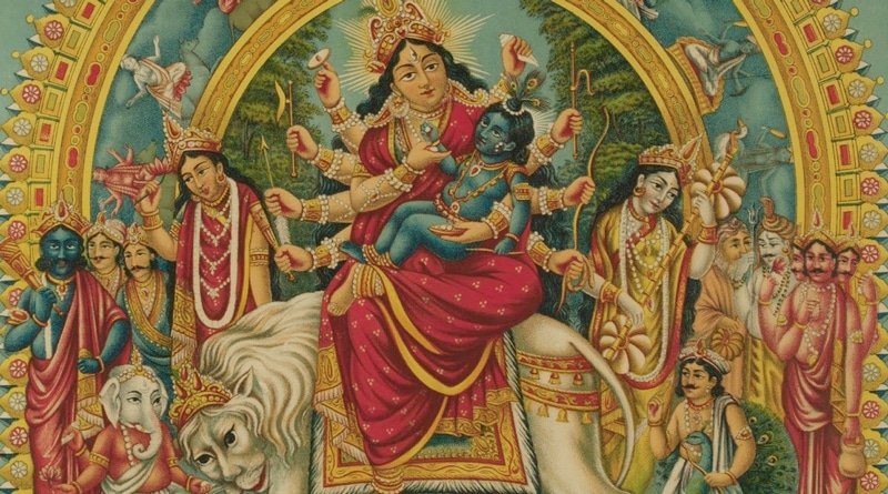 Not Shiva, Durga Is Rather Associated With Vishnu