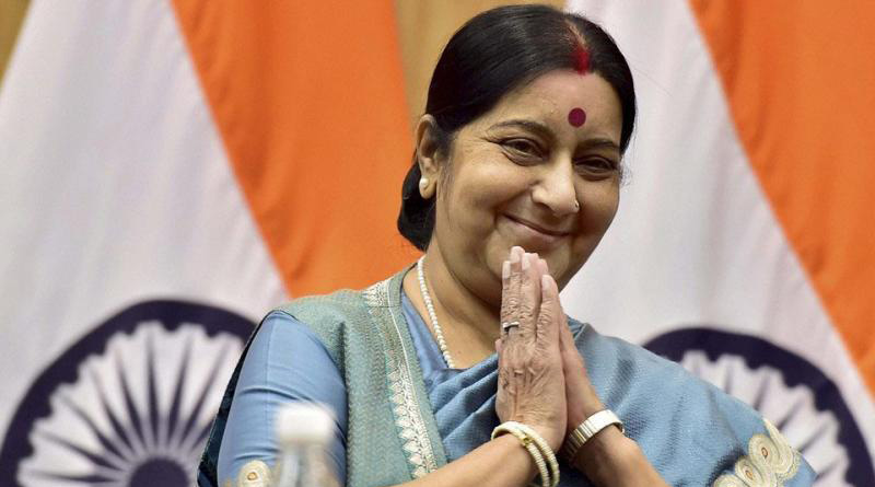 Sushma Swaraj turns ‘Love Guru’, helps Indian man marry Pakistani woman