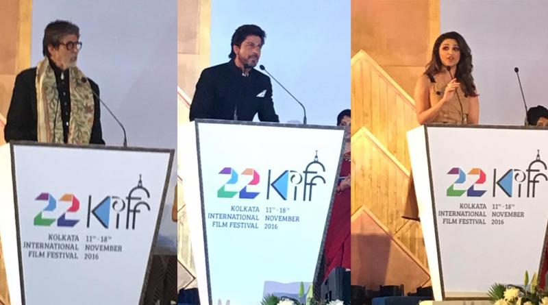 Amitabh, SRK sets the Mood of KIFF in Inaguration Ceremony
