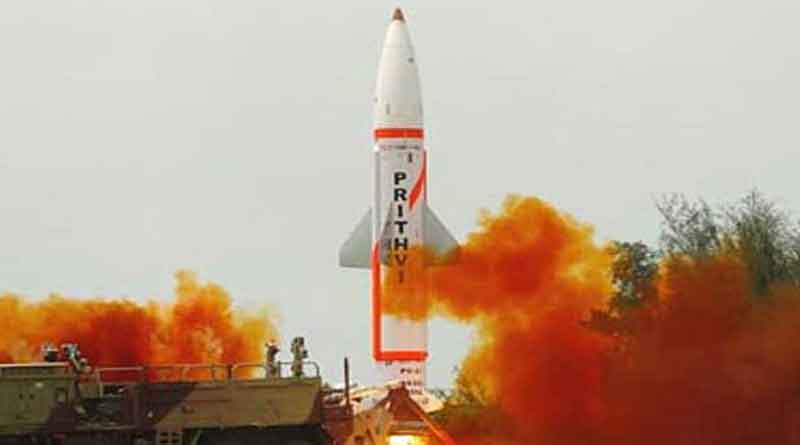 Successfully conducts twin trial of prithvi -2 missile