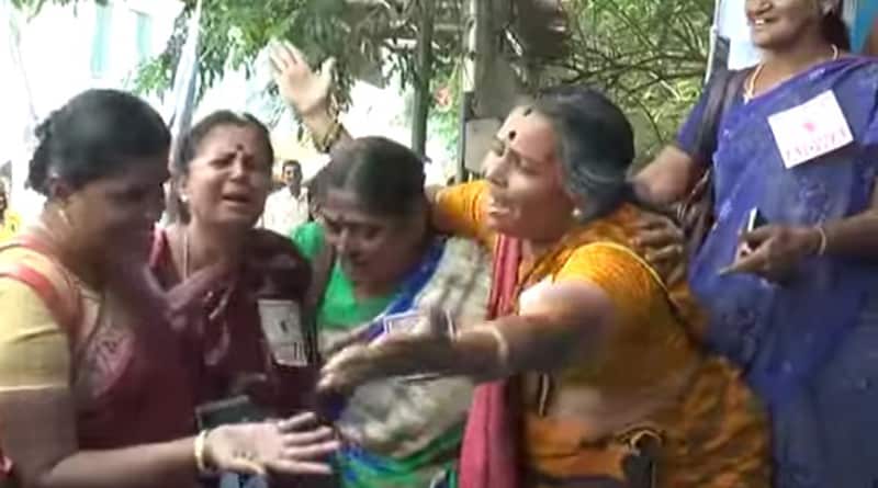 Women in Coimbatore sing funeral songs for ATMs after demonetization