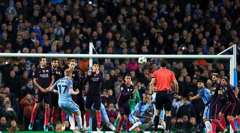 Manchester City beat Barcelona in UEFA Champions League by 3-1