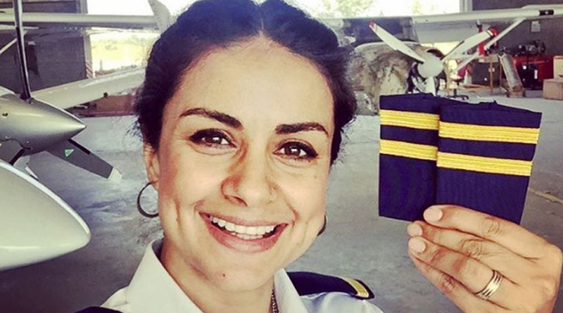 Gul Panag adds another feather to her cap, becomes a certified pilot