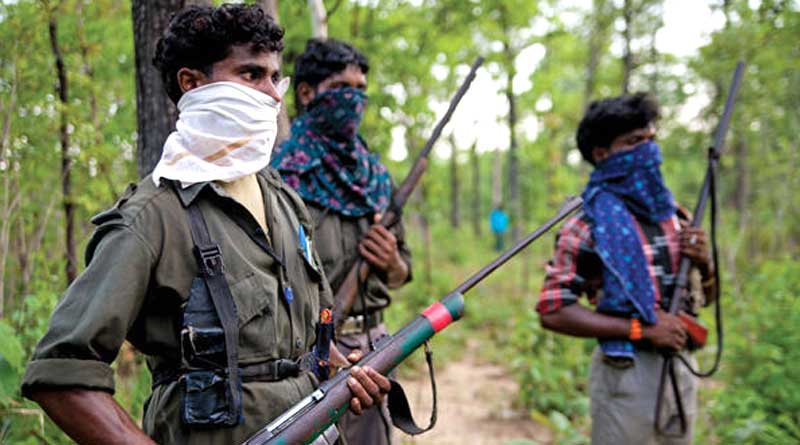 Maoist blow up 12 Forest Bunglow in Jharkhand with one night