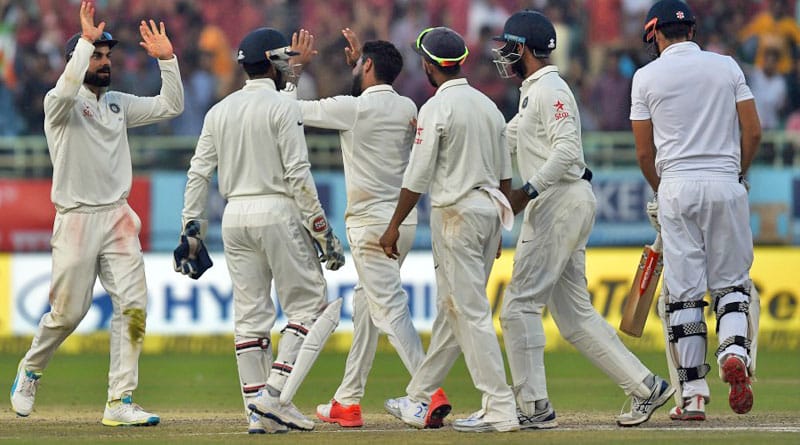 India vs England 2nd test day 4 result