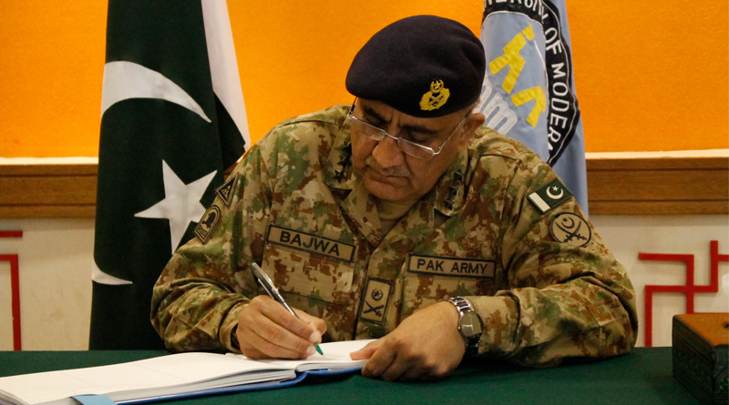 Pakistan army denies its chief said 'be more like India'