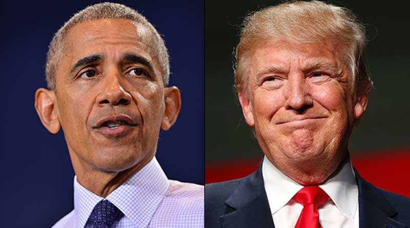 US President Donald Trump calls Obama an 'idiot', sparks row