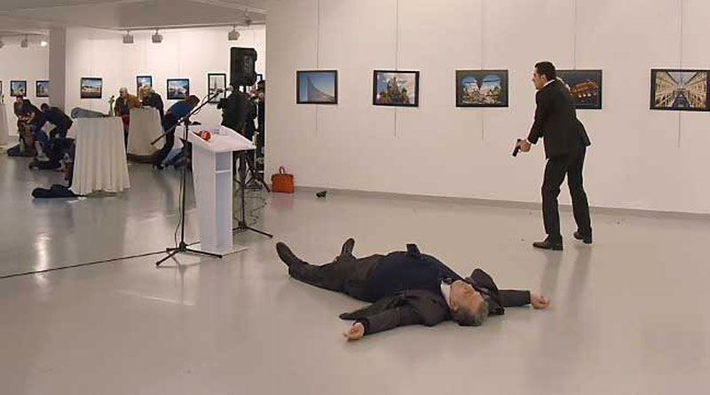 Turkish Police Officer Guns Down Russian Ambassador In Ankara