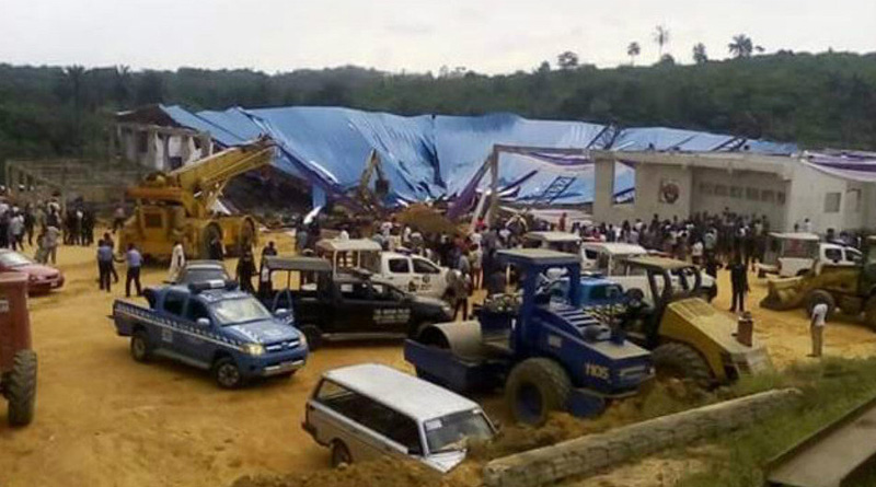 Nigerian church collapse: Toll rises to 160