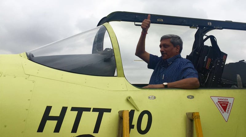 India is 'definitely' for peace, but I am not a coward to compromise on security in fear of war: manohar parrikar