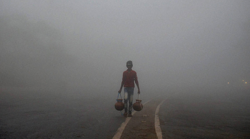 The temperature in Kolkata dropped to 16.6 degrees